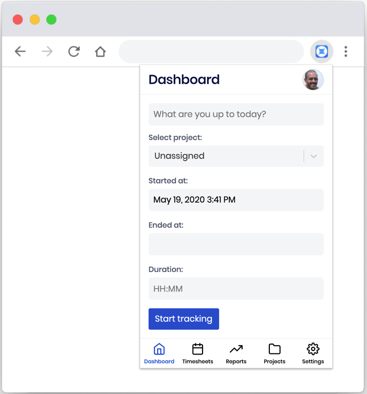 Sandtime.io - Time tracking - free time tracking extension